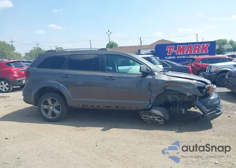 2017 Dodge Journey Crossroad Plus Awd from USA, damaged, VIN 3C4PDDGG3HT502027